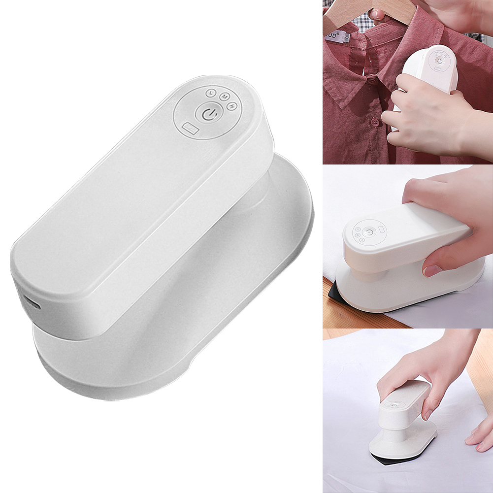KGOTA USB Rechargeable Wireless Mini Handheld Steamer 110 W 30s Heat Up 3 Heat Level